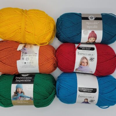 Loops & Threads Impeccable yarn lot of 6 NEW