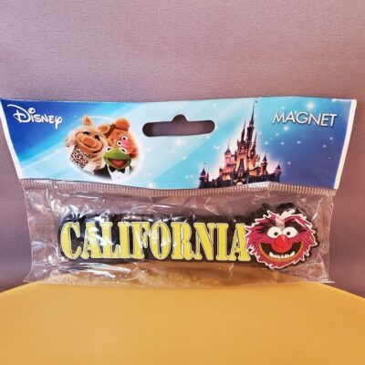 Muppets Animal CALIFORNIA Magnet 4.5 inch Rubber Wild Crazy