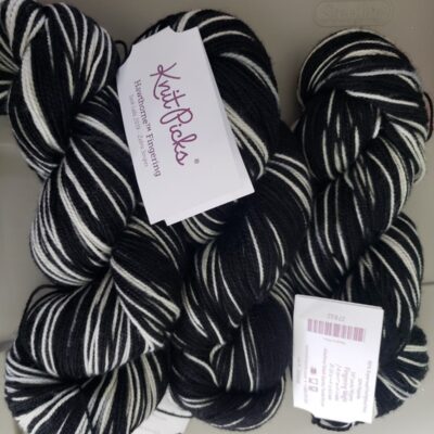 Knit Picks Hawthorne Fingering –  2019 Sock Labs Zebra Stripes