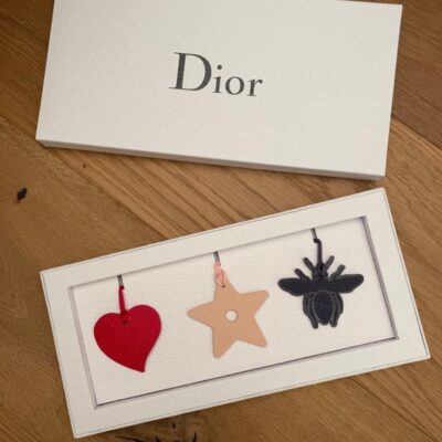 Dior Leather bag travel Charms