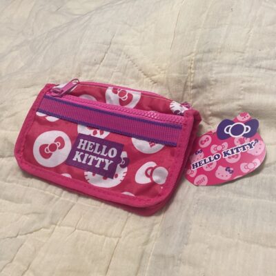 Hot Pink NWT Hello Kitty Zipper Pouch