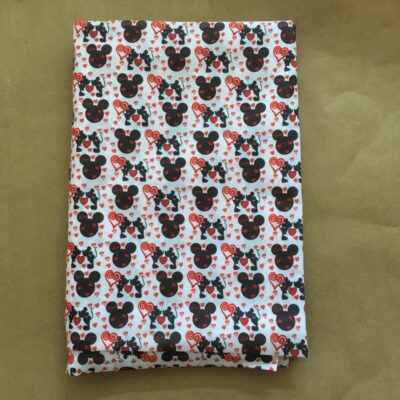 2M ( 79*57 inch) Micky love  fabric