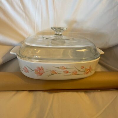 Corning Peach Floral 2.5qt