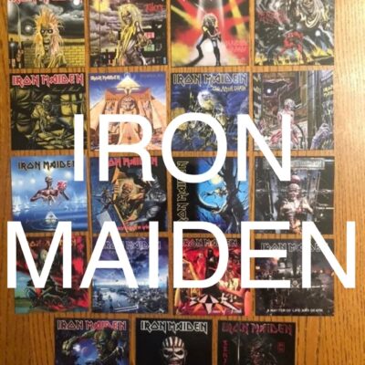 Iron Maiden fridge magnets full set