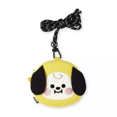 BT21 Oficial Authentic Goods CHIMMY BABY NECKLACE MINI Small Pouch Wallet Gift