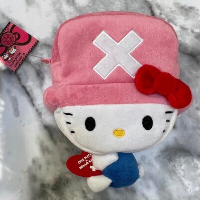 One Piece x Hello Kitty Chopper Sanrio Collab Mascot Pouch