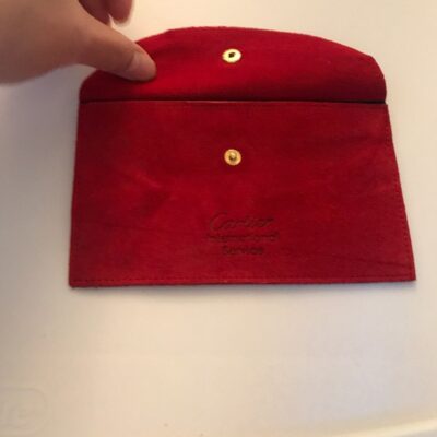 Authentic Cartier Pouch