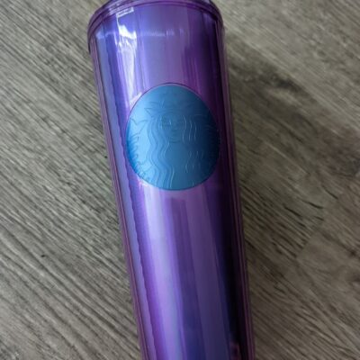 Starbucks 2022 Iridescent Purple 24oz Dome Tumbler