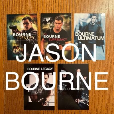 Jason Bourne series FRIDGE MAGNETS