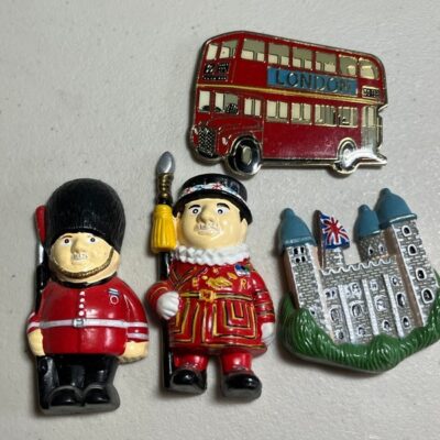 British London Fridge Magnets Yarto and Lambert of London