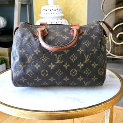 Louis Vuitton Monogram Speedy 30 Vintage 1980s