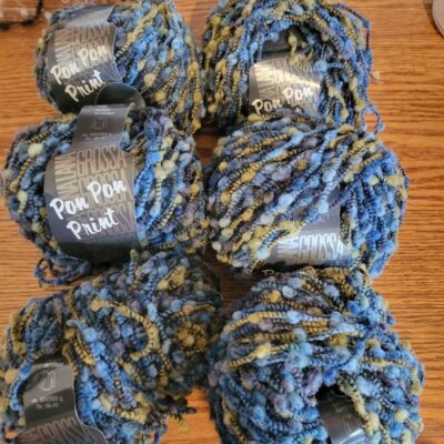 Lana grossa pon pon print yarn lot