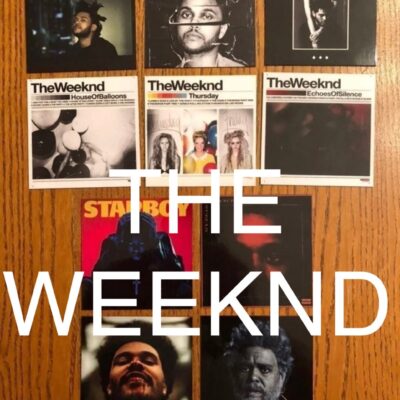 The Weeknd fridge magnets