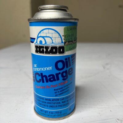 IGLOO AIR CONDITIONING OIL CHARGE DU PONT FREON 12 NOS UNUSED UNOPENED RARE VTG