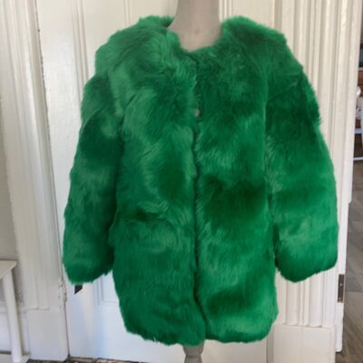 Green Fur Coat