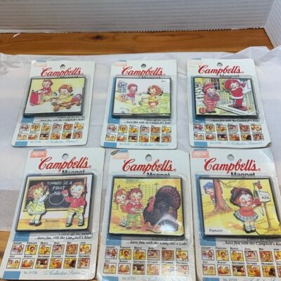 Campbells soup magnets vintage