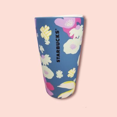 Starbucks Valentine’s 2022 Ceramic Floral Travel Tumbler